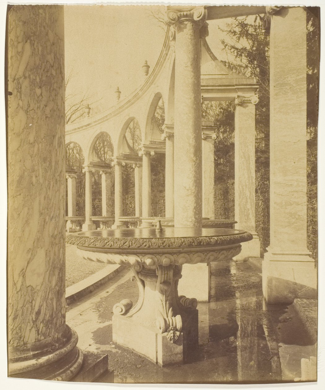 Bosquet de la Colonnade, bassinerne af Jean Eugène Auguste Atget
