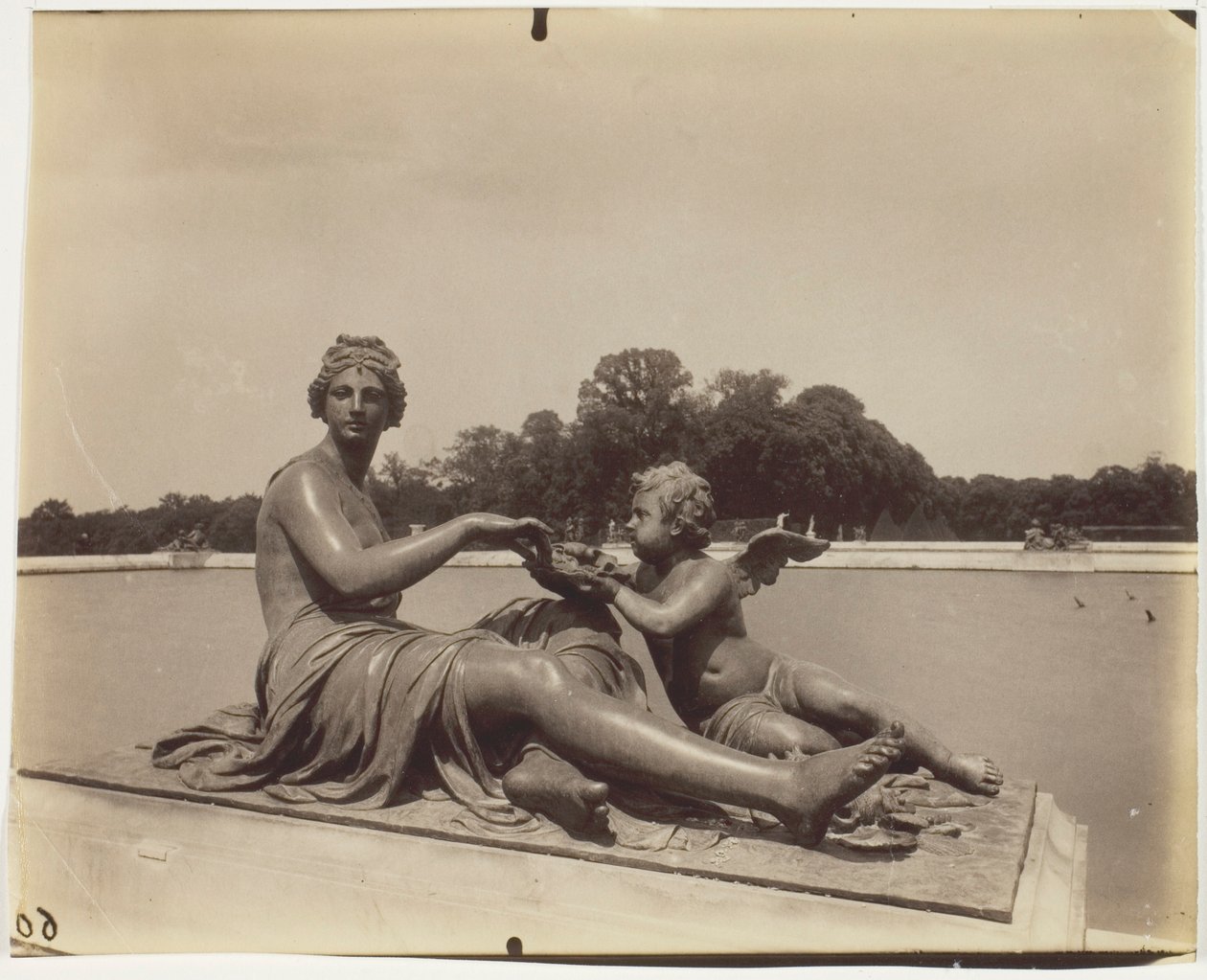 Versailles, Park-hjørnet af Jean Eugène Auguste Atget