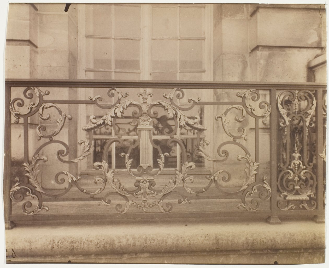 Versailles, Grille du Chateau af Jean Eugène Auguste Atget