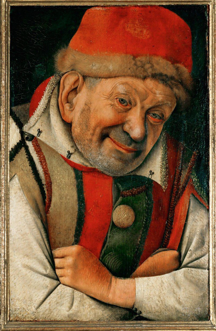Gonella, hofdreng hos hertugerne af Ferrara ... (olie på egetræ) af Jean Fouquet