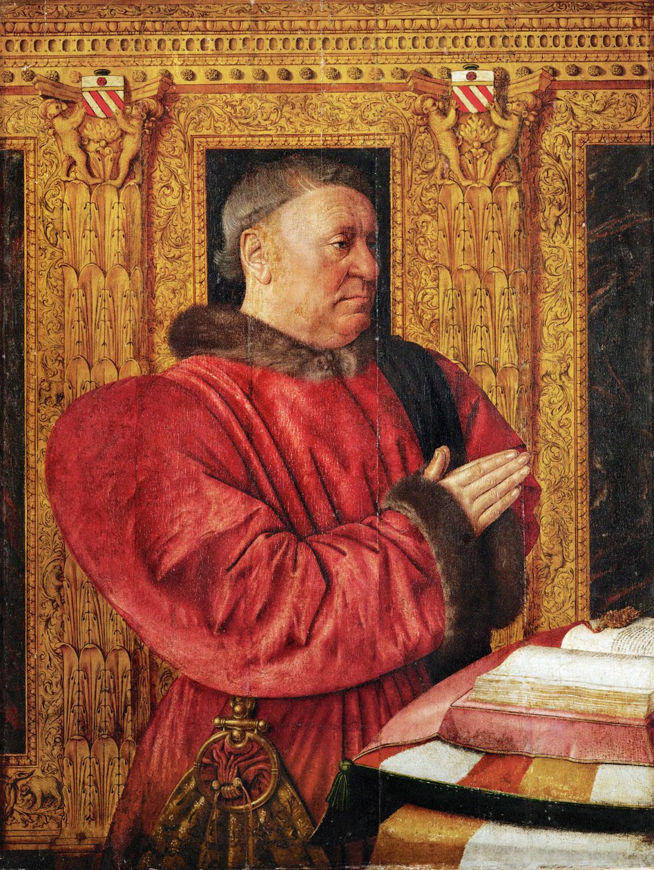 Guillaume Jouvenel des Ursins var kansler under Karl VII og Ludvig XI ... af Jean Fouquet