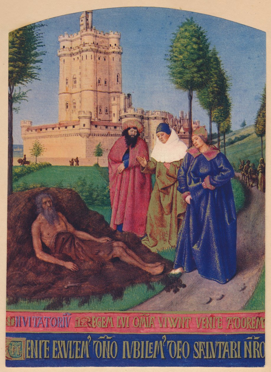 Job, c1455, 1939 af Jean Fouquet
