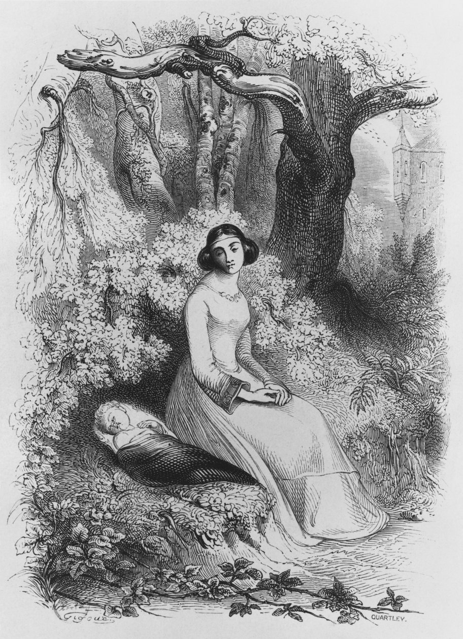 Heloise og Astrolabius, illustration fra 