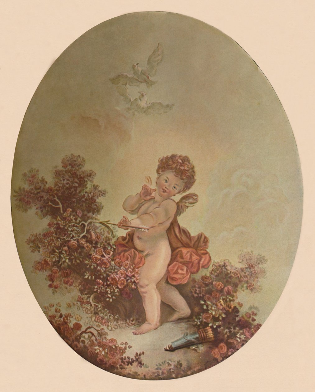 Lamour, kærlighed, c1775, 1913 af Jean Francois Janinet