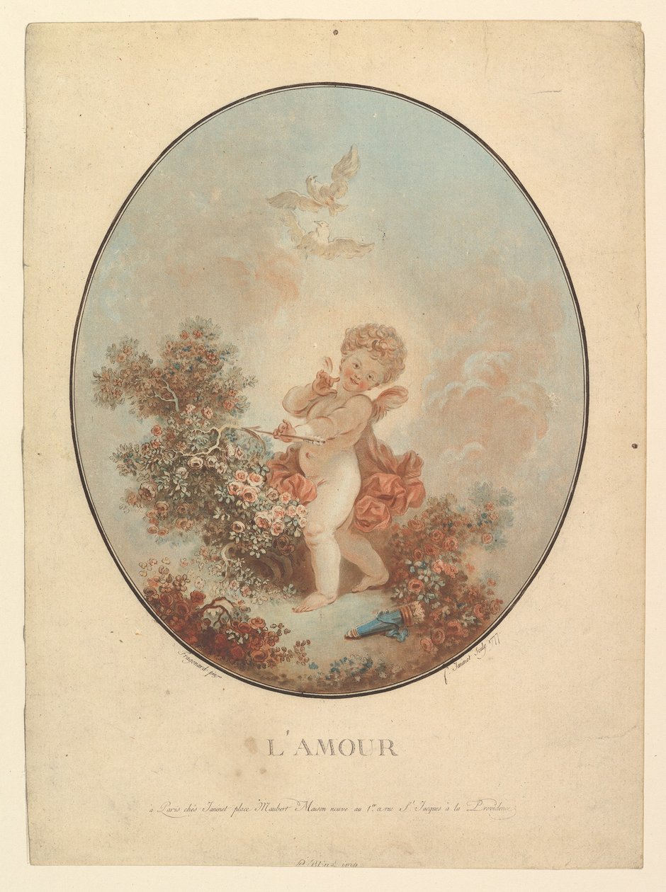 LAmour.n.d. af Jean Francois Janinet
