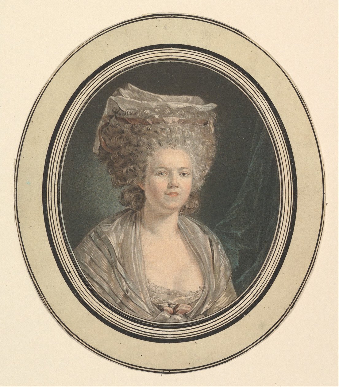 Mademoiselle Rose Bertin, Dressmaker til Marie-Antoinette.n.d. af Jean Francois Janinet