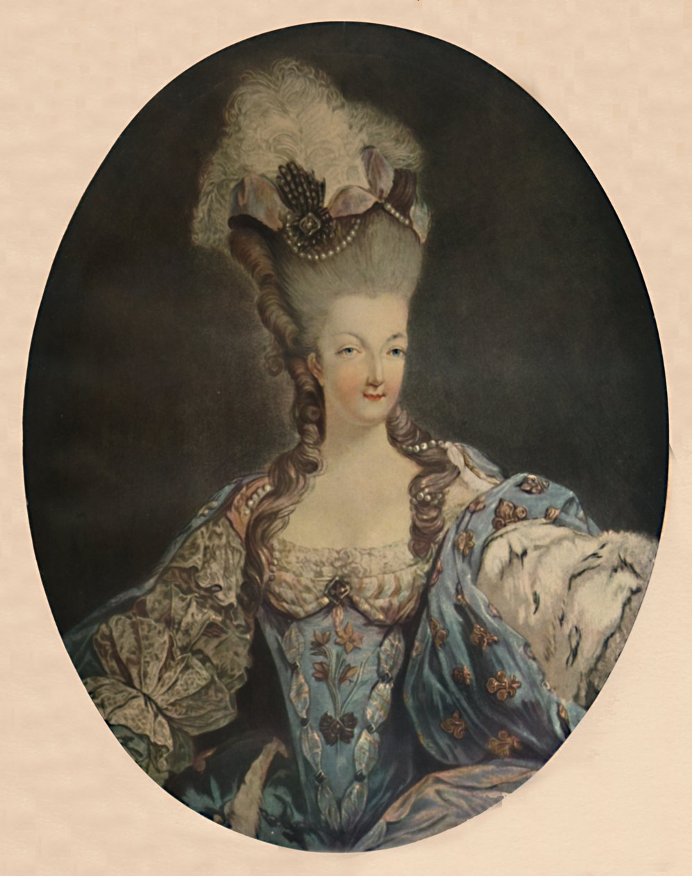 Marie Antoinette, dronning af Frankrig, 1777, 1913 af Jean Francois Janinet