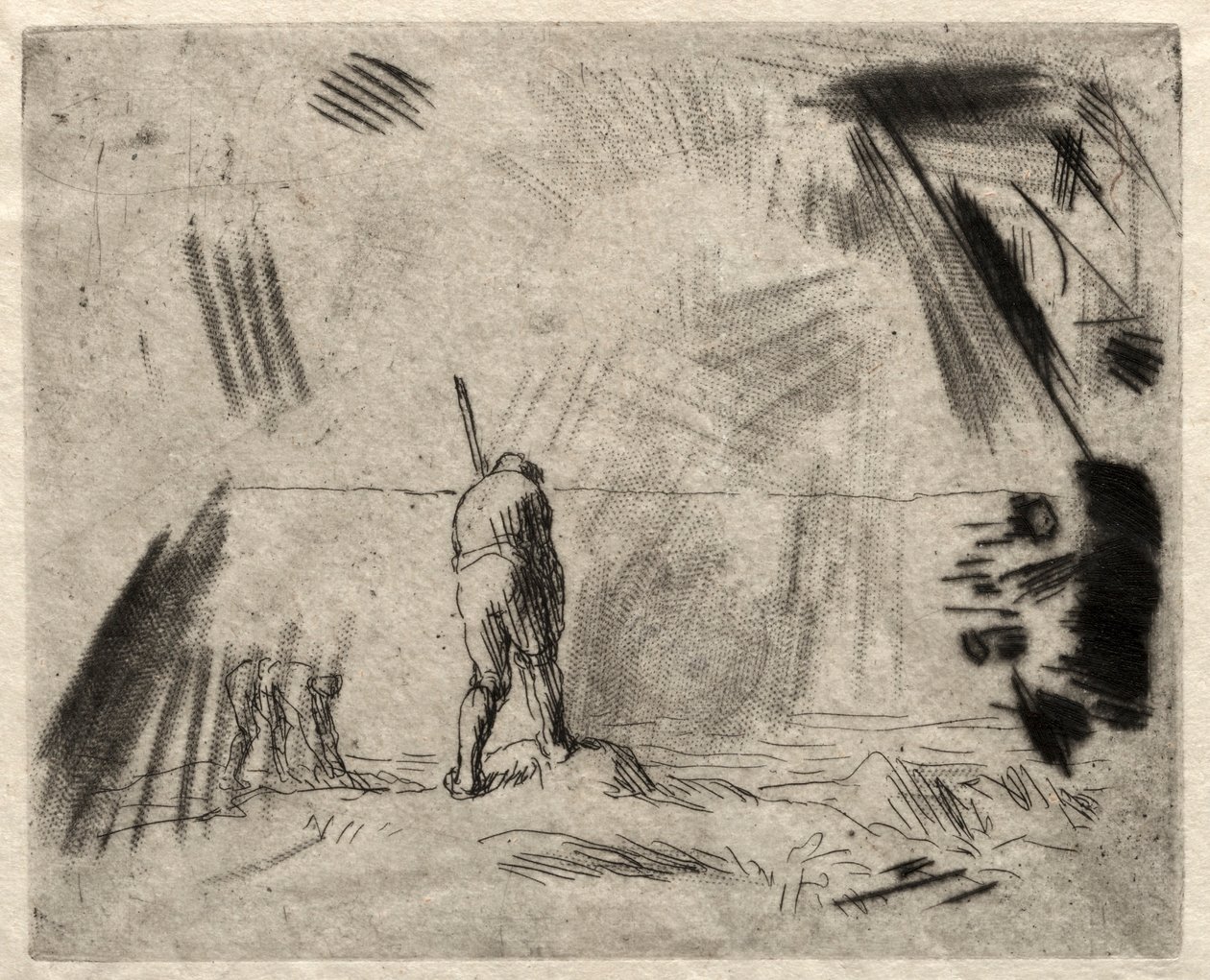 Kelp-samlere. af Jean Francois Millet