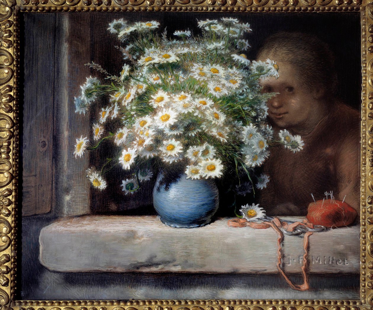 Buket af tusindfryd Pastel af Jean Francois Millet (1814-1875) 1871 Søn. 0,7x0,83 m Paris, Orsay Museum af Jean Francois Millet