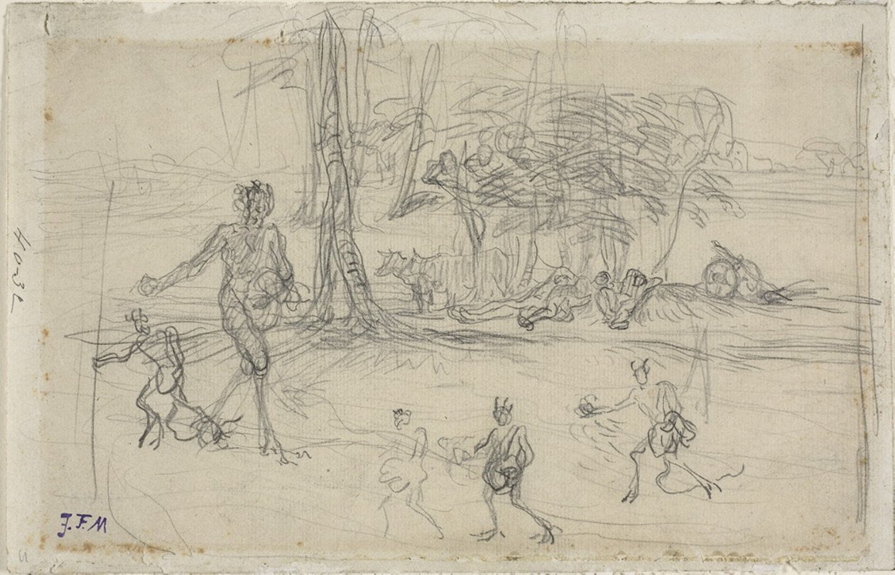 Djævelen såning af Jean Francois Millet
