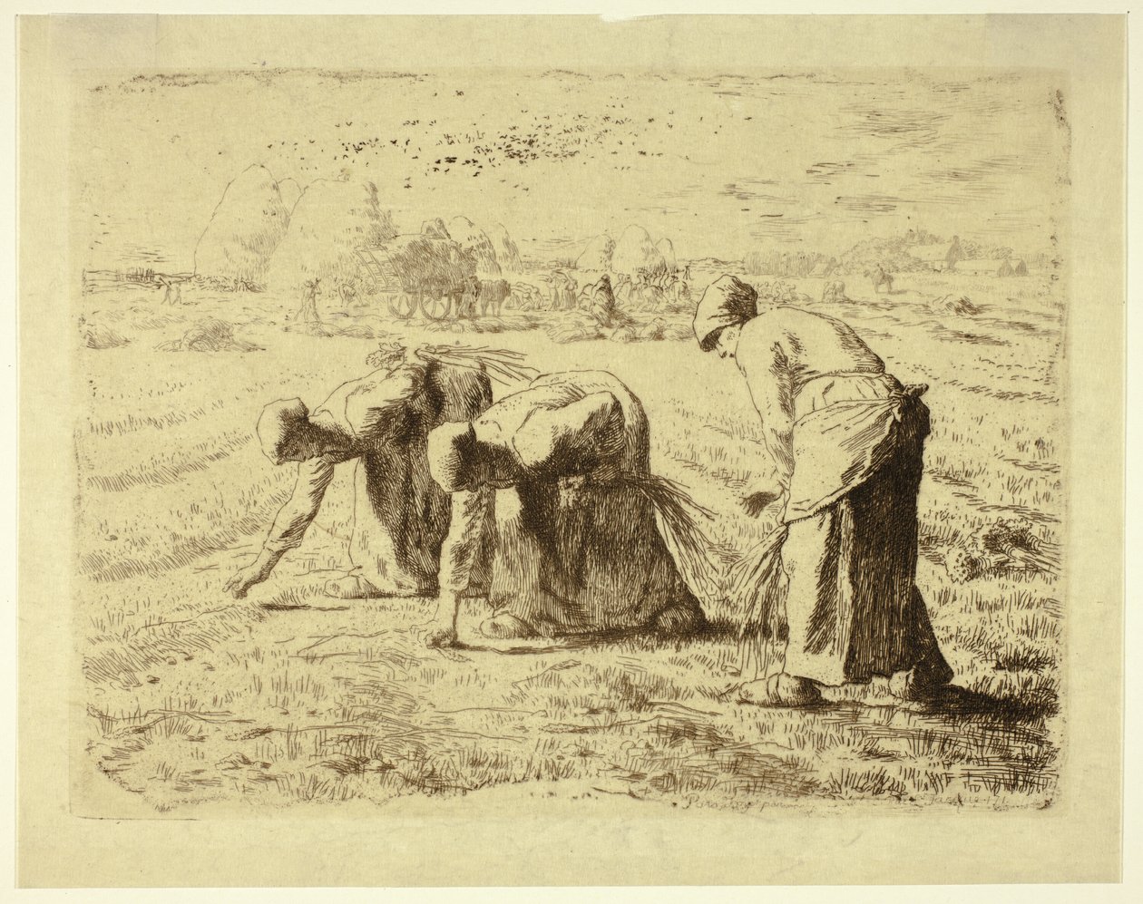 The Gleaners af Jean Francois Millet