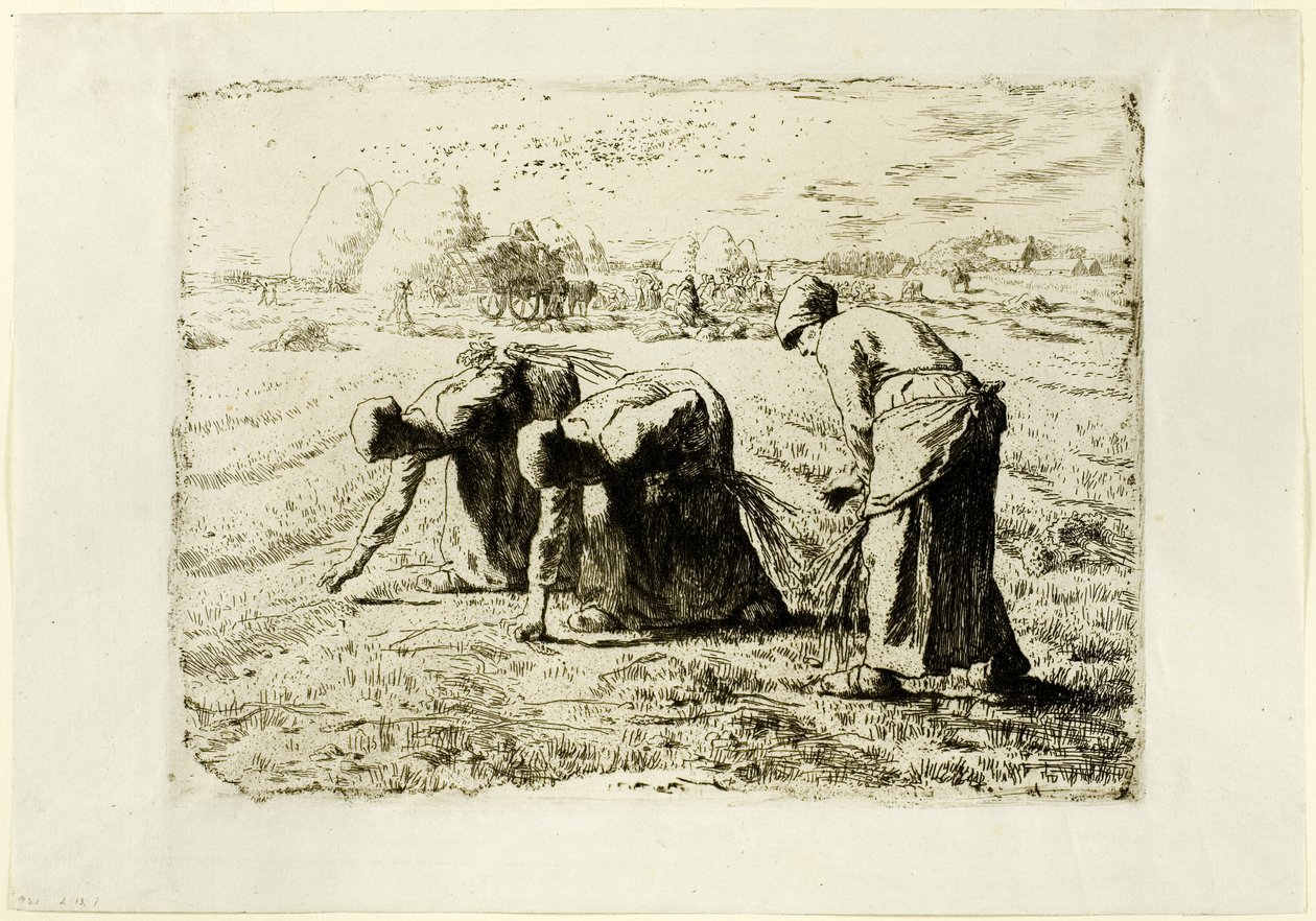 Gleanerne af Jean Francois Millet