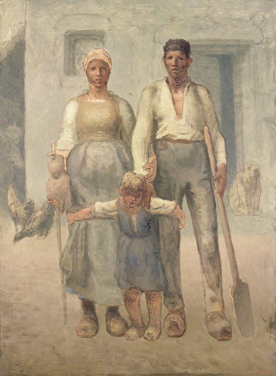 Bondefamilien af Jean Francois Millet