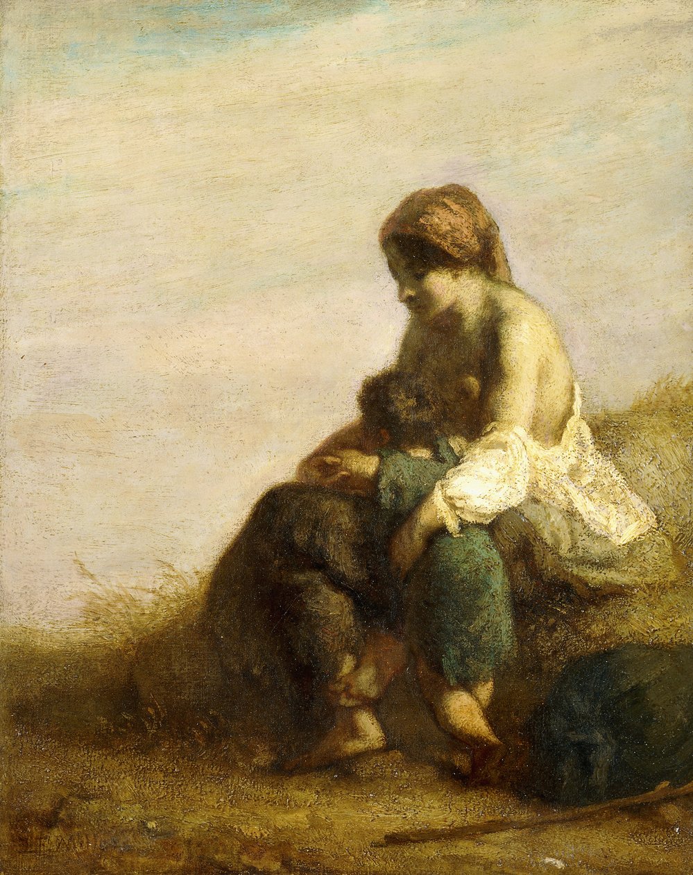 Vandrerne, af Jean Francois Millet