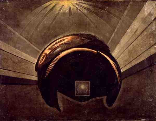 Anamorfose (olie på lærred) af Jean Francois Niceron