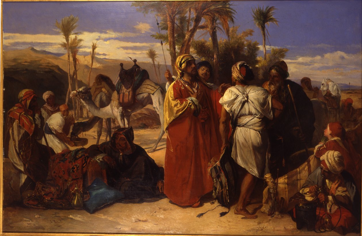 Ved Oasen af Jean Francois Portaels