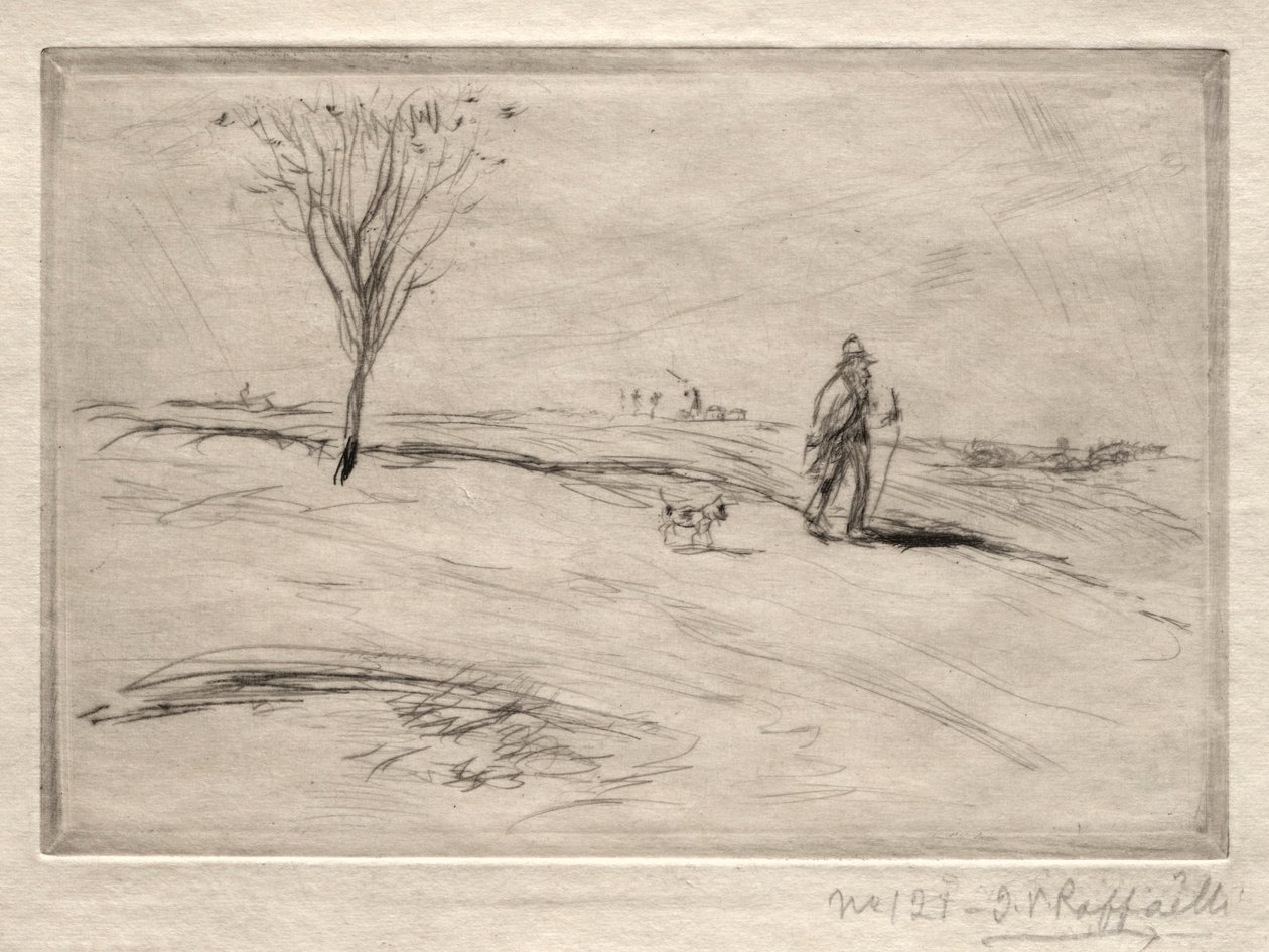 LE cha mine AU. af Jean Francois Raffaelli