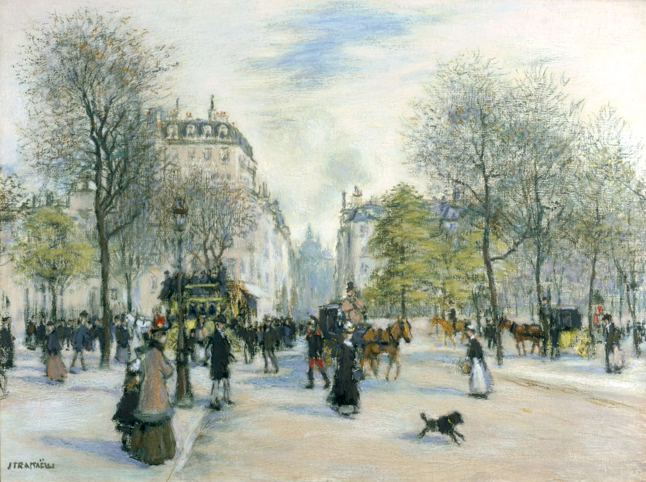 Paris, 1900 af Jean Francois Raffaelli