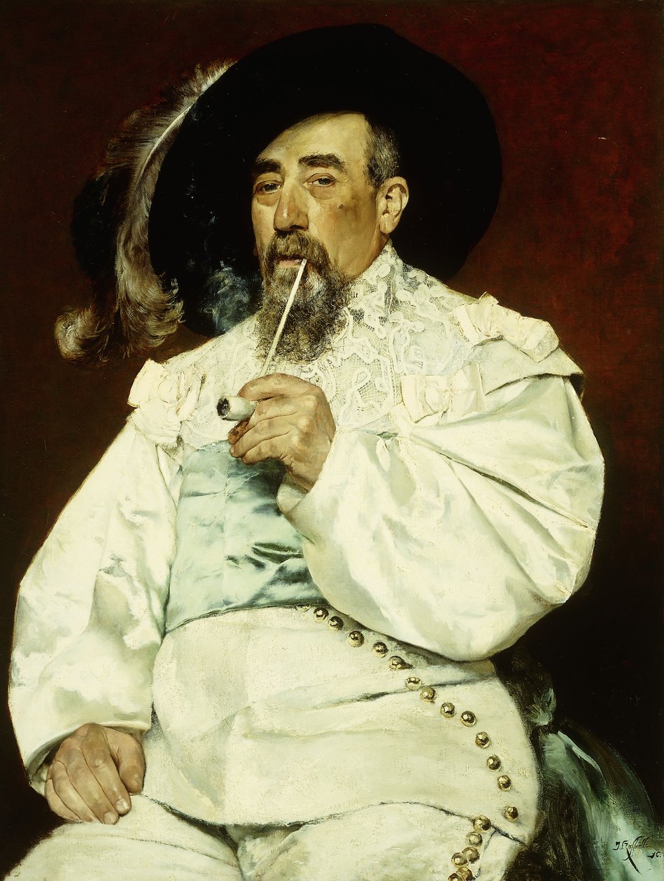 Portræt af en gentleman, 1876 af Jean Francois Raffaelli