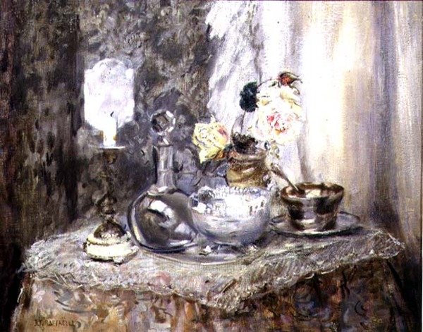 Stilleben af Jean Francois Raffaelli