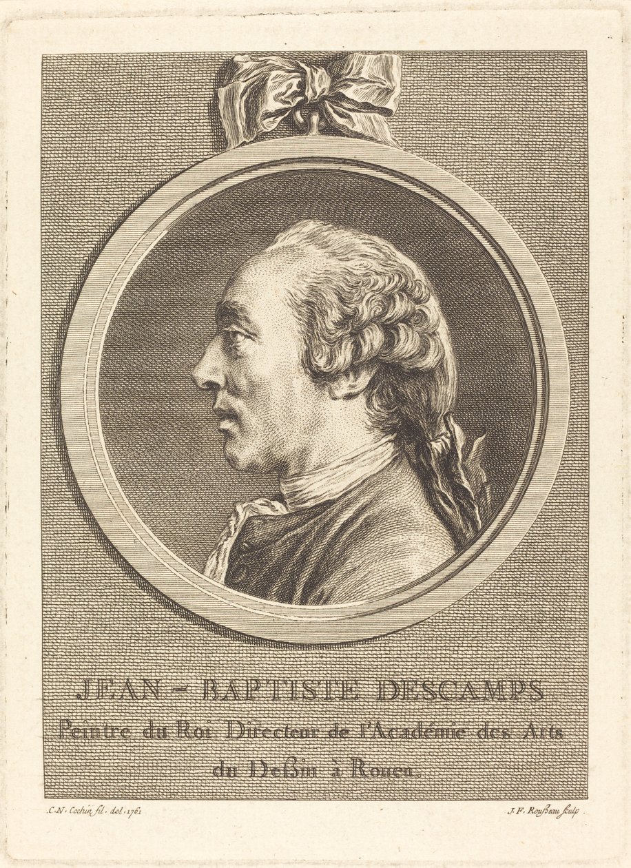 Jean-Baptiste Descamps af Jean Francois Rousseau