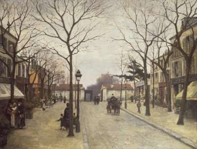 Paris, muligvis Porte de Clichy af Jean Francois Taelemans