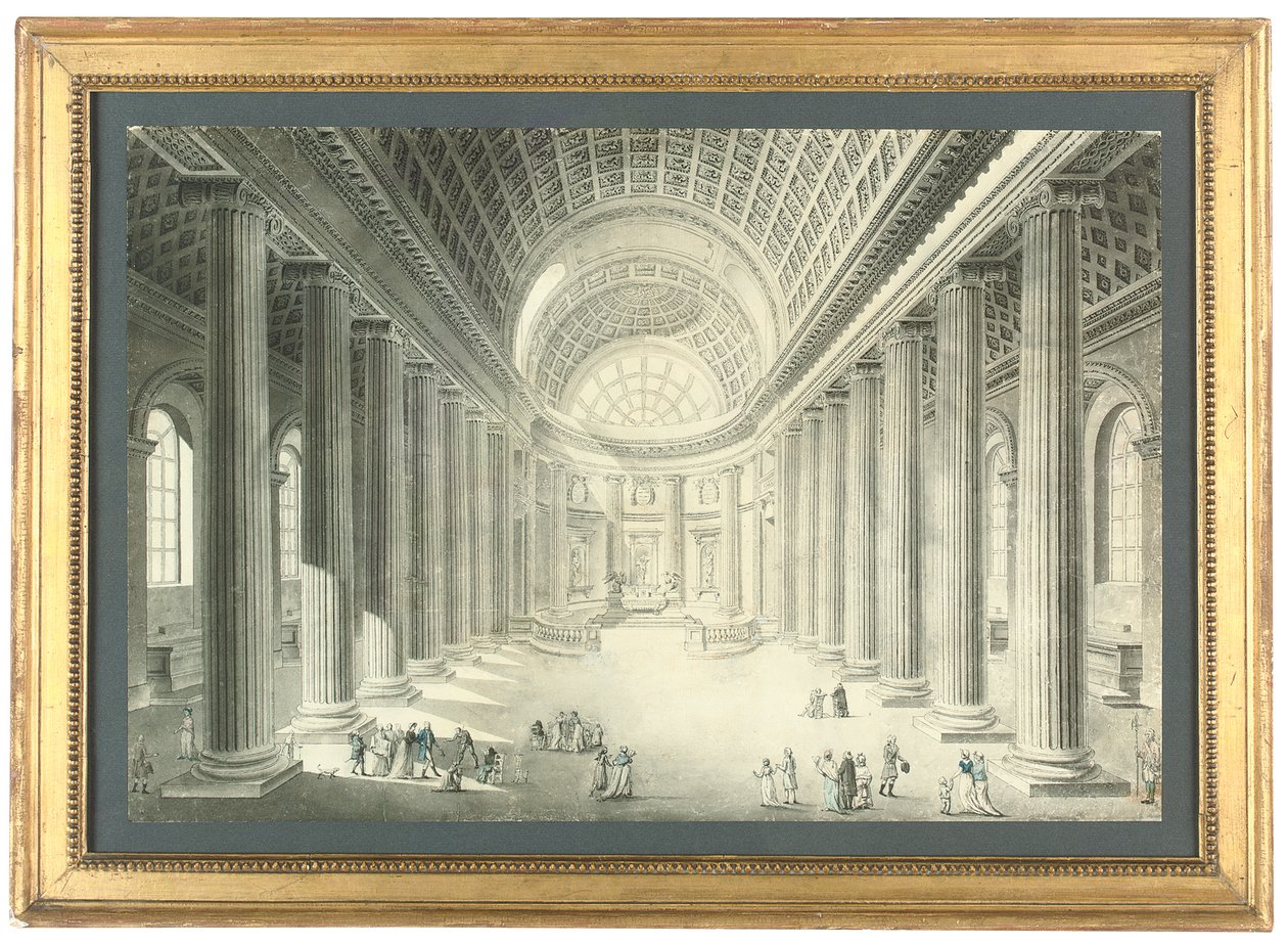 St. Philippe du Roule-kirken, Paris af Jean Francois Therese Chalgrin