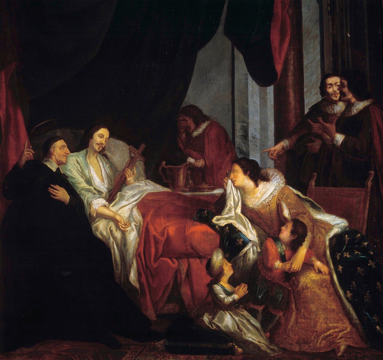 Saint Vincent de Paul (1581-1660) foran kong Ludvig XIII