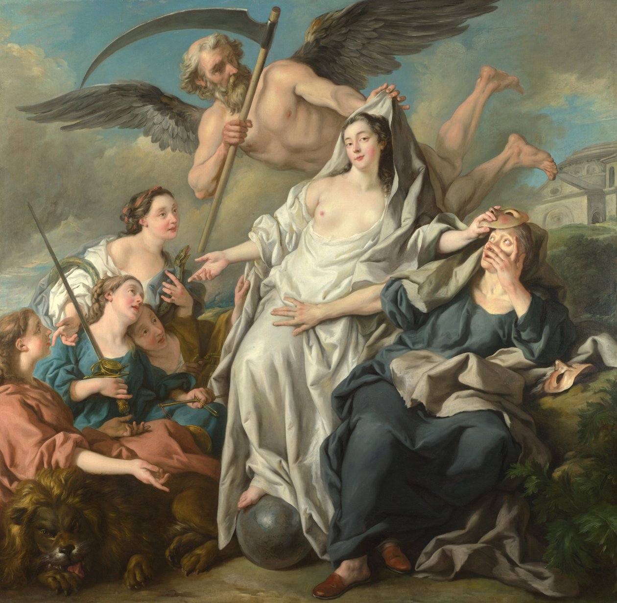 Tiden afslører sandheden af Jean François de Troy