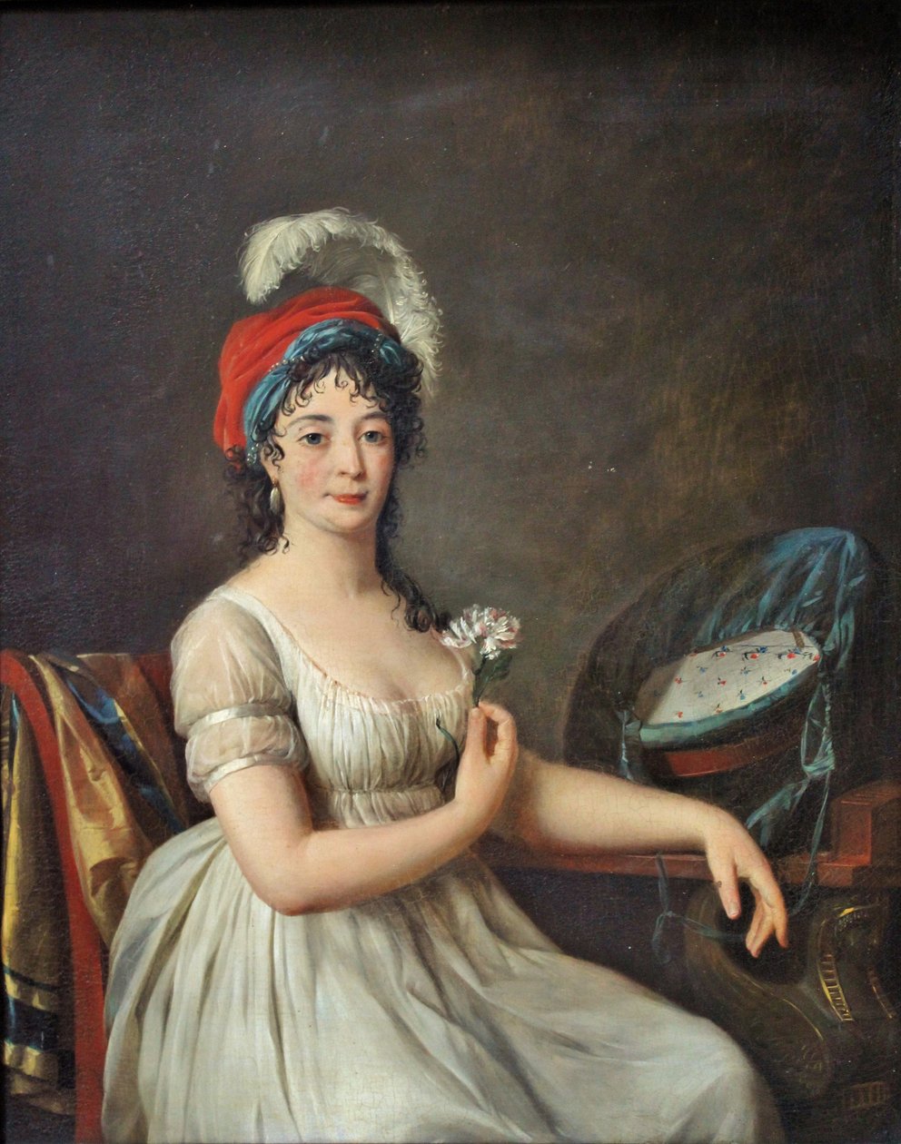 Marie-Rose Aimée Tassin de Villiers (1793-1865), hustru til Tassin de Moncourt af Jean Francois Garneray