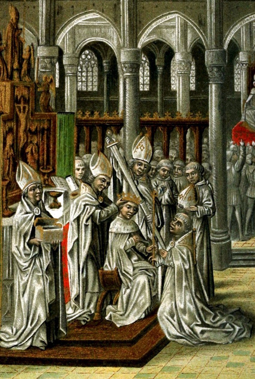 Kroningen af Henrik IV af England, 13. oktober 1399 af Jean Froissart