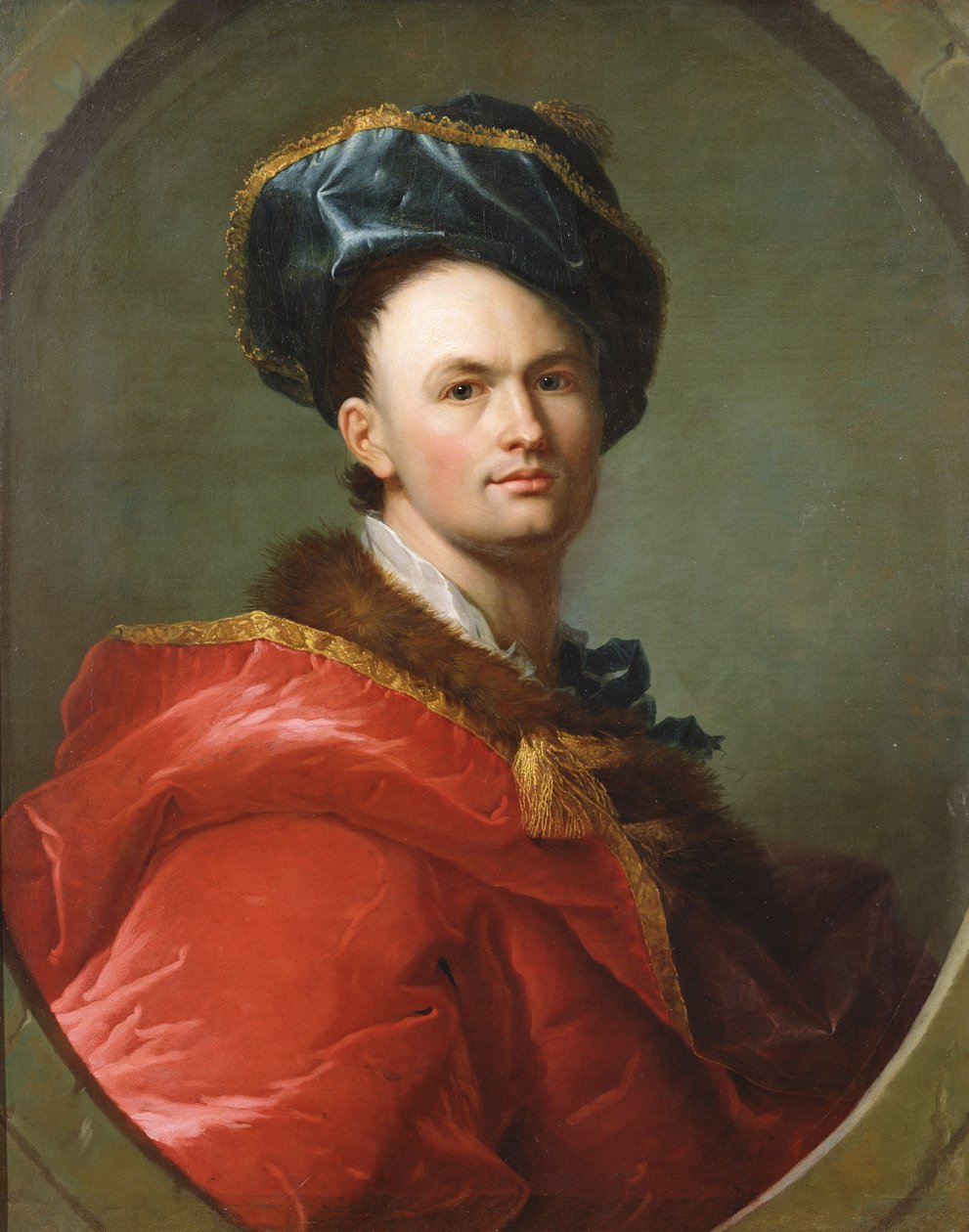 Selvportræt af Jean Gaspard Heilmann