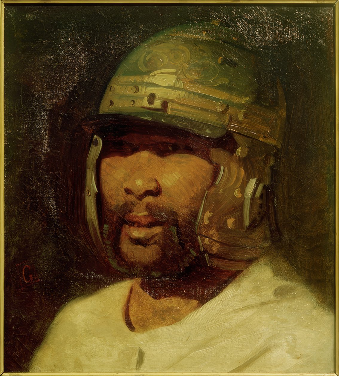 Leder af en saracener af Jean Francois Gigoux