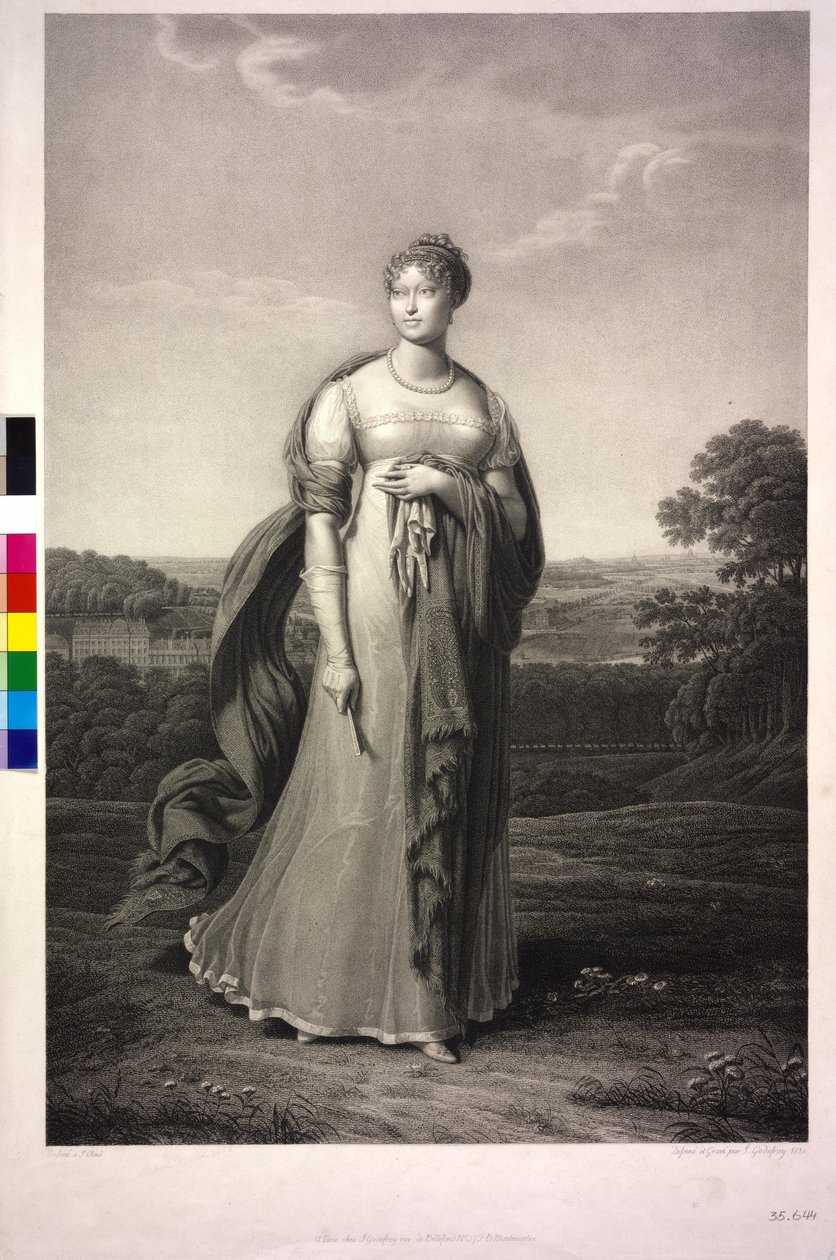 Ærkehertuginde af Østrig Maria Louisa af Jean Godefroy