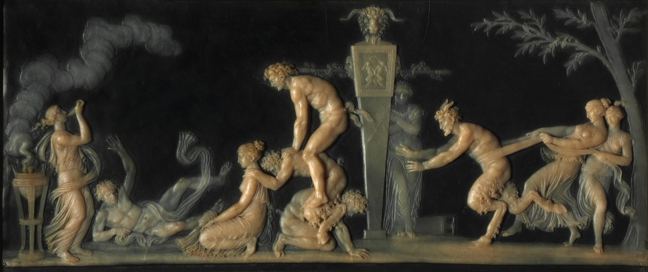 The Game of Leap Frog, 1785. af Jean Guillaume Moitte