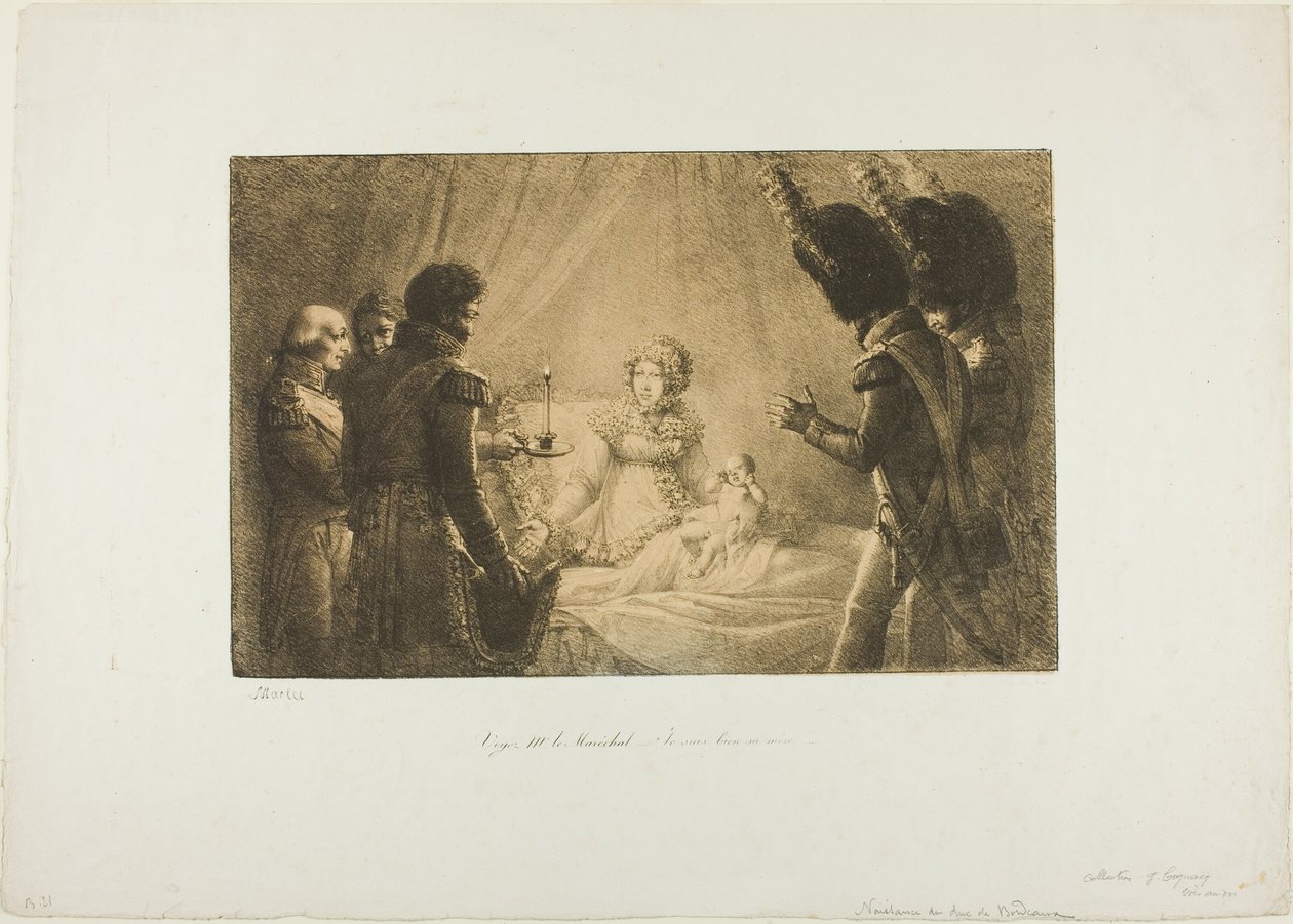 Se, M. le Maréchal, jeg er i sandhed hans mor... af Jean Henri Marlet