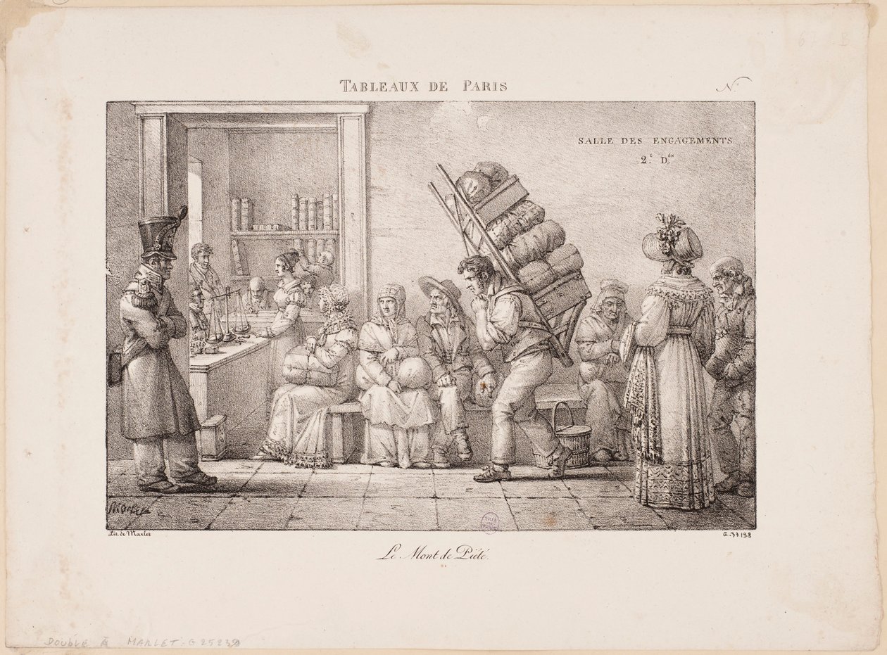 Billeder fra Paris. Pantelåneren. af Jean Henri Marlet