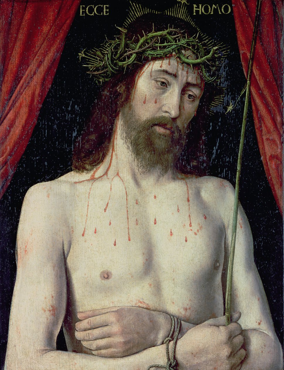 Ecce Homo, ca. 1494 (olie på træ) af Jean Hey