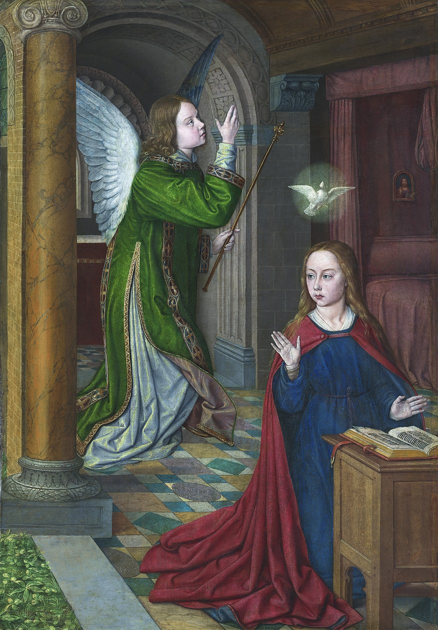 Bebudelsen, 1490-95 af Jean Hey
