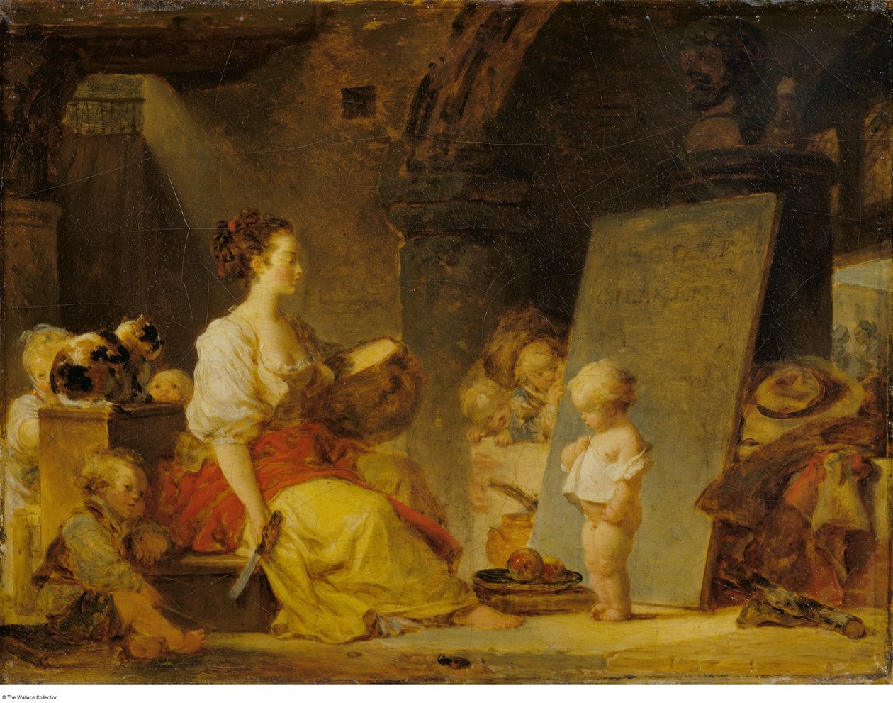 Fragonard - Sig venligst, ca. 1780 af Jean Honore Fragonard