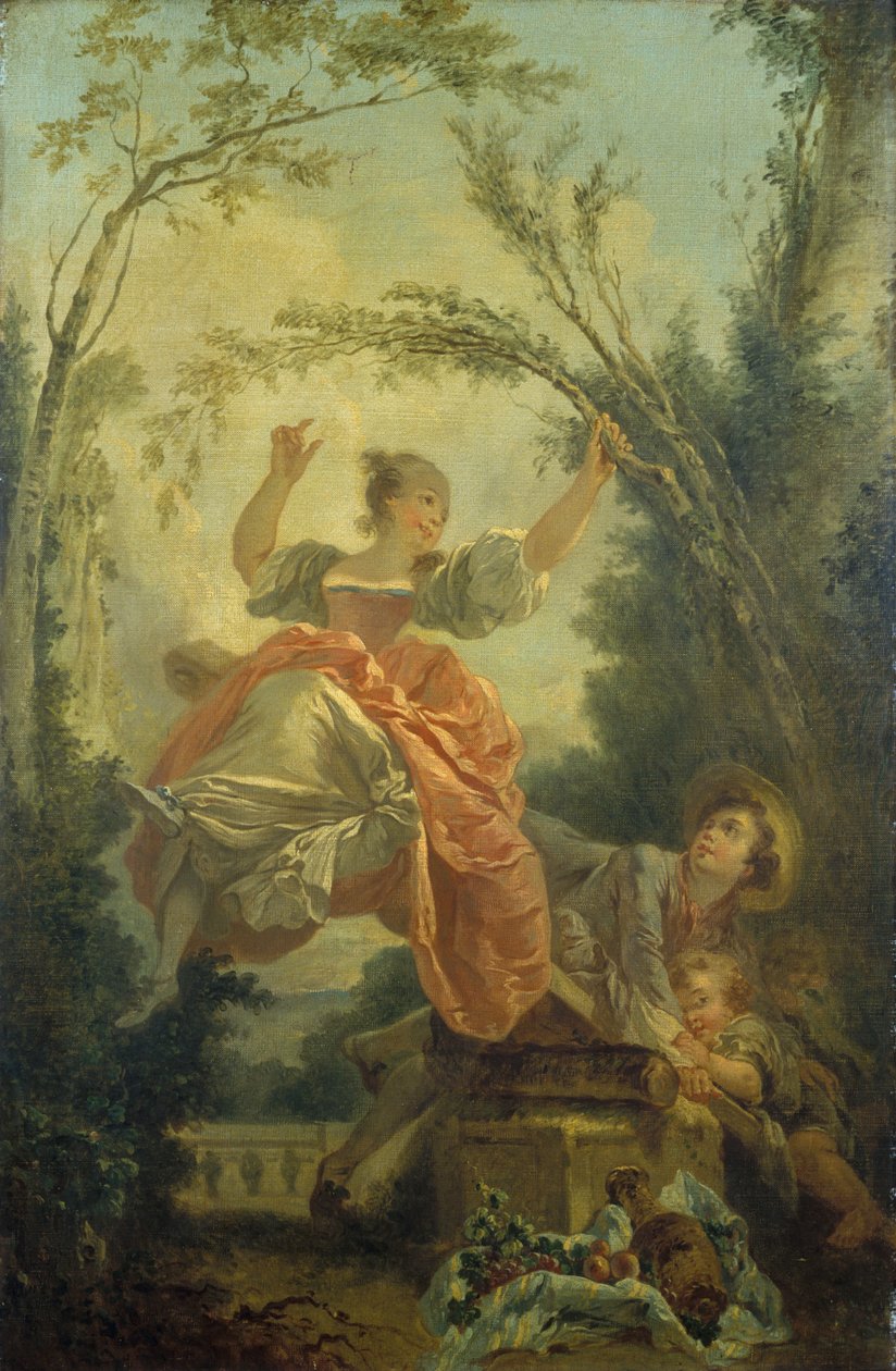 Fransk: La bascule af Jean Honore Fragonard