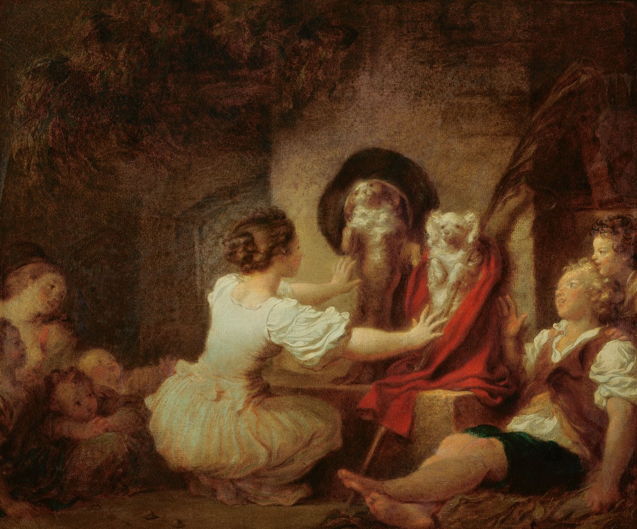 Uddannelse er alt, c.1780 af Jean Honore Fragonard