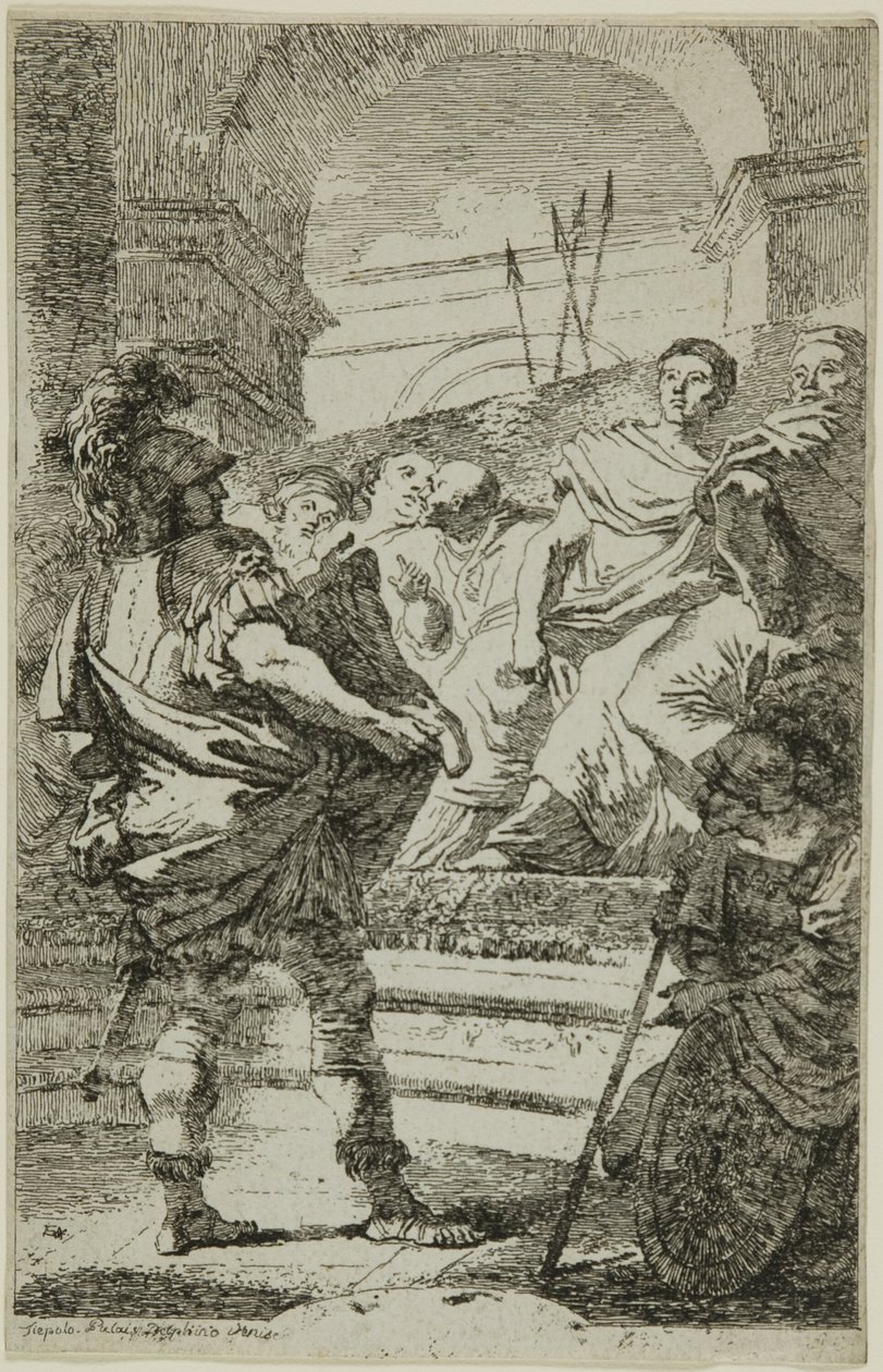 Fabius Maximus før det karthagiske senat af Jean Honore Fragonard