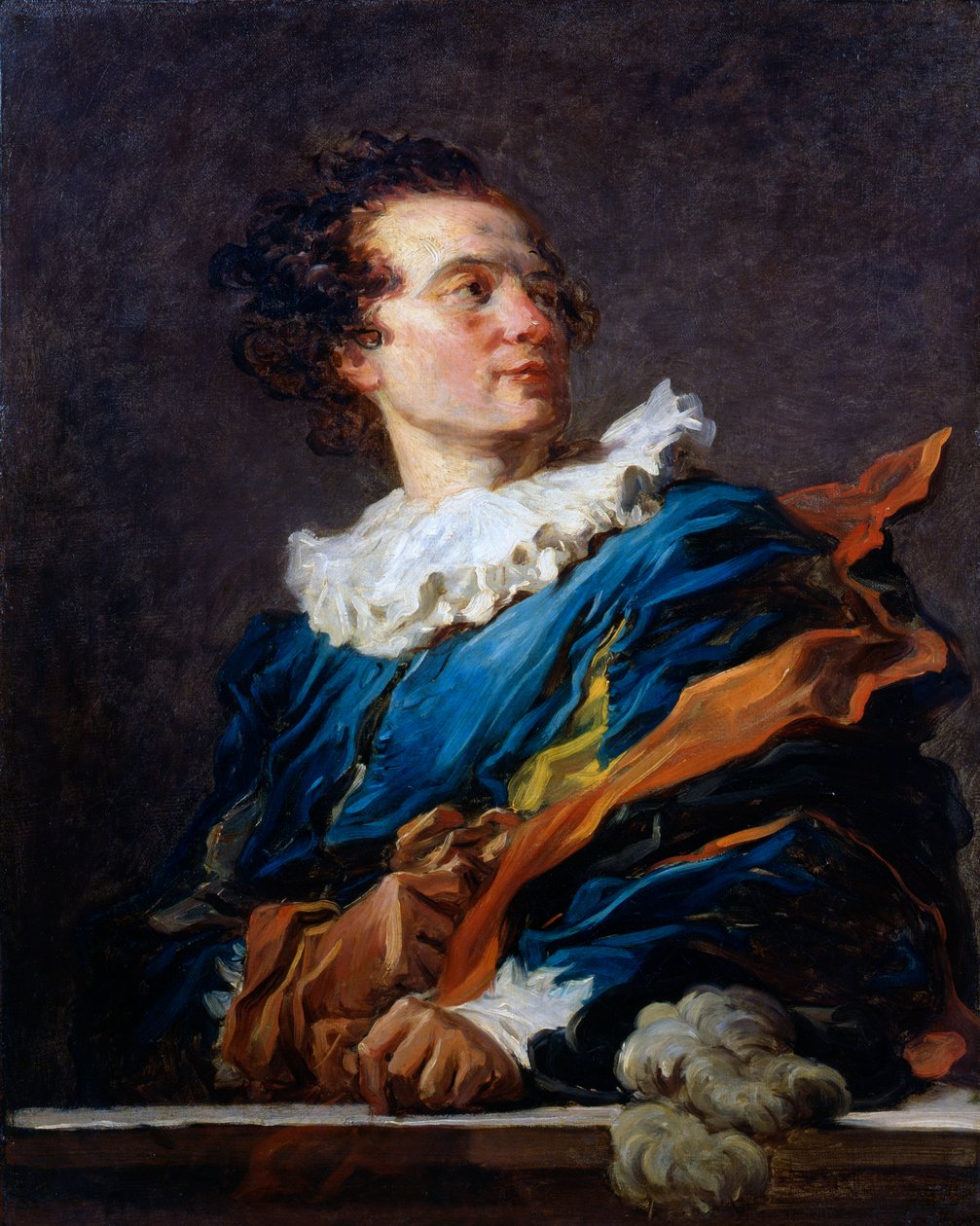 Fantasyfigur: Portræt af abbeden af Saint-Non, 1769 af Jean Honore Fragonard