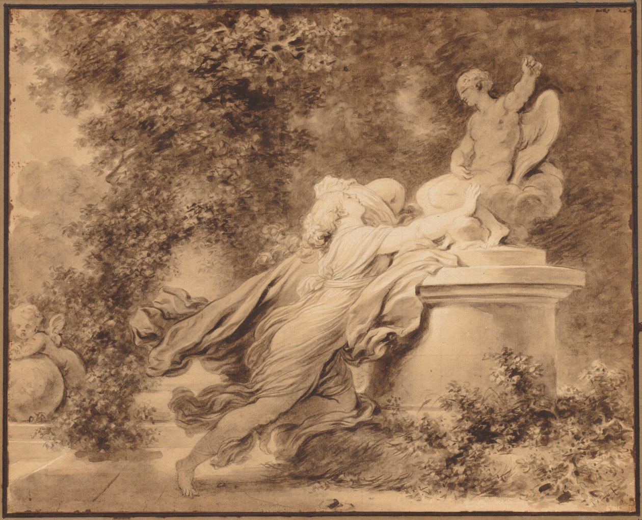Påkaldelse til kærlighed af Jean Honore Fragonard