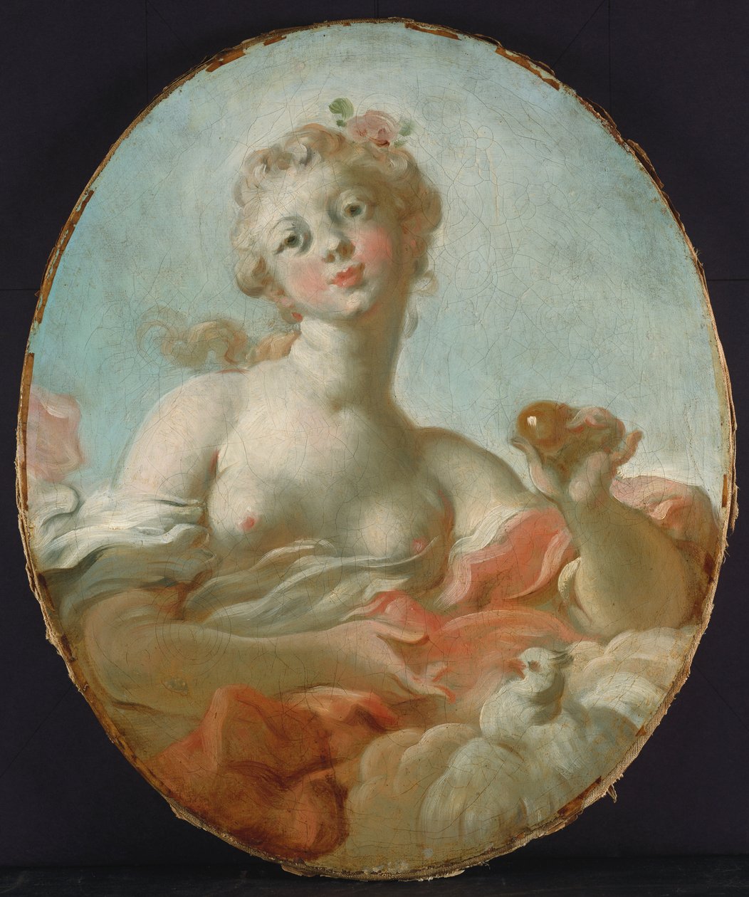 Miss Marie-Catherine Colombe som Venus af Jean Honore Fragonard