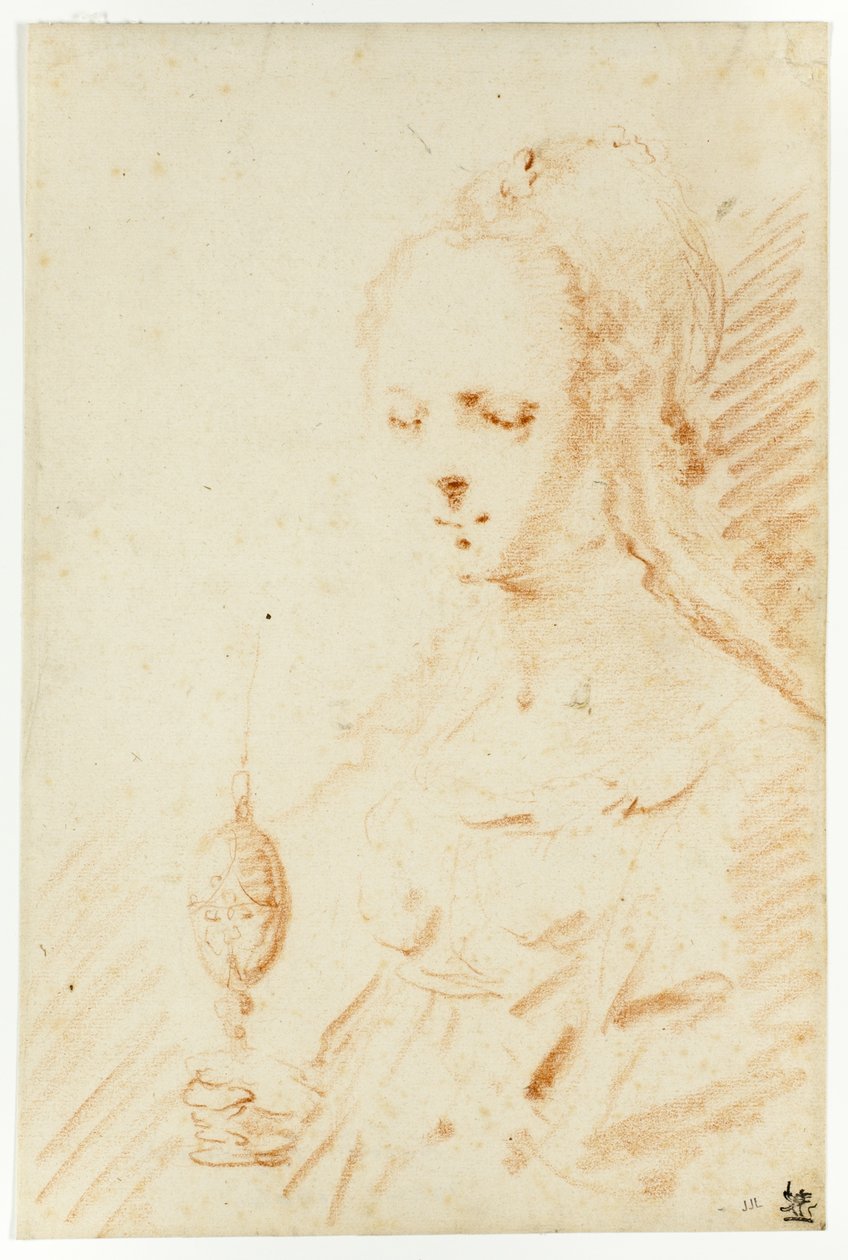 Maria Magdalene af Jean Honore Fragonard