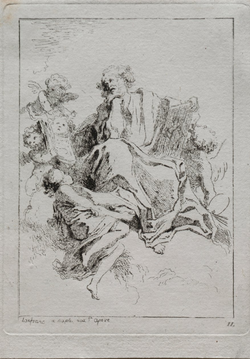 Sankt Lukas af Jean Honore Fragonard