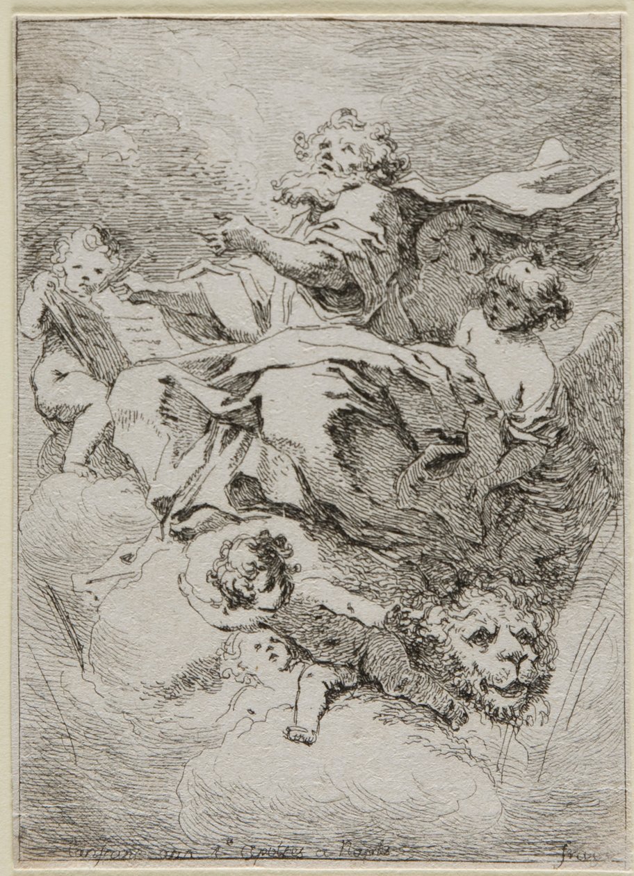 Sankt Markus af Jean Honore Fragonard