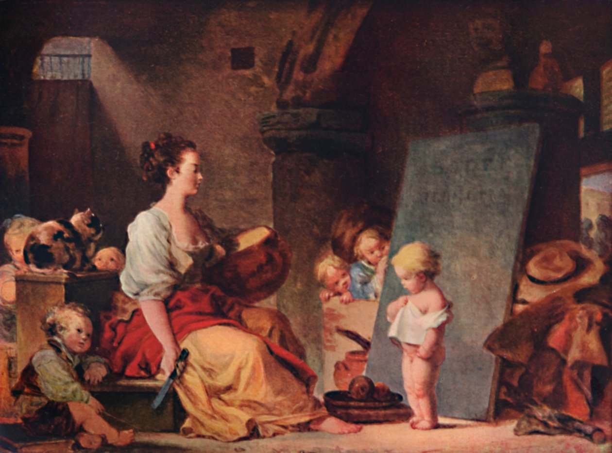 Sig venligst, c1780, 1911 af Jean Honore Fragonard